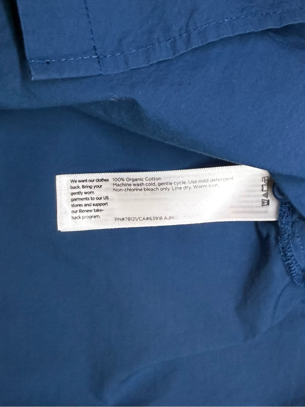 Eileen Fisher Organic Cotton Poplin Short-Sleeve Shirt - Picture 5 of 7